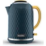 White and gold kettle Breville Curve