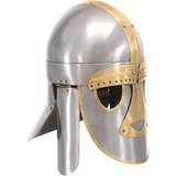vidaXL Medieval Helmet for LARP Silver Steel