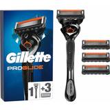 Gillette fusion 5 blades Shaving Accessories Gillette Fusion 5 ProGlide Razor + 3 Cartridges