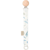 Pacifier Holders Cam Cam Pacifier Holder Pressed Leaves Blue