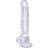 Pipedream King Cock Clear 8" Cock with Balls