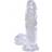 Pipedream King Cock Clear 5" Cock with Balls
