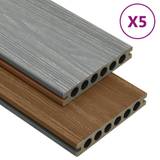 Timber vidaXL WPC 3070463 23x140 Patio Boards