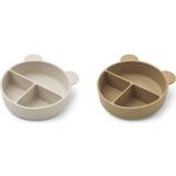 Plates & Bowls Liewood Connie Divider Bowl 2-pack