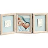 Baby Art My Baby Touch Wooden Double Frame Stormy