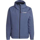 Men's Clothing Adidas Terrex Multi Rain.Rdy Primegreen Insulated 2L Rain Jacket - Orbit Violet