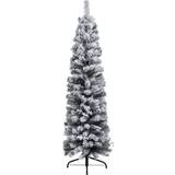 vidaXL 320953 With Flocked Snow 150cm Christmas tree