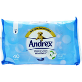 Wet Wipes Andrex Classic Clean Washlets Moist Toilet Tissue 24-pack