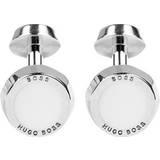 Hugo Boss Simony Cufflinks - Silver/White