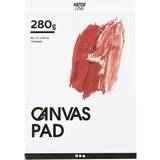Sketch & Drawing Pads Creativ Company Artist Line Canvas Pad A4 280g 10 sheets