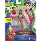 Ben 10 Toys Playmates Toys Ben 10 Omni Metallic Heatblast