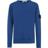 Sweatshirts Children's Clothing Stone Island Boy's Badge Sleeve Sweatshirt - Avio