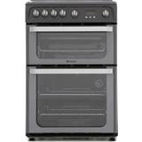 Gas Ovens Cookers Hotpoint HUG61G Grey