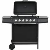 6 burner gas grill BBQs vidaXL 44282