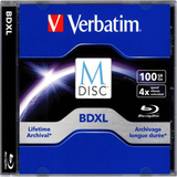 Optical Storage Verbatim M-Disc BD-R XL 100GB 4x 1-Pack Jewelcase