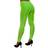 Wicked Costumes Adult Funky Festival 80's Neon Green Leggings M/L Fancy Dress Accessory