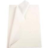 Silk & Crepe Papers Creativ Company Tissue Paper, 50x70 cm, 17 g, white, 25 sheet/ 1 pack