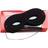 Bristol Novelty Unisex Adults Small Rayon Eye Mask (Pack Of 10) (One Size) (Black)