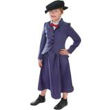 Bristol Novelty Childrens/Kids Nanny Costume (L) (Navy/White/Black/Red)
