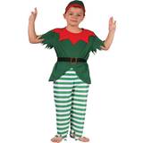 Bristol Novelty Unisex Childrens Santas Helper Costume (S) (Red/Green)