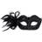 Bristol Novelty Black Eyemask With Side Decoration (One Size) (Black)