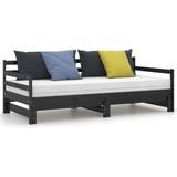 vidaXL Pull-Out Sofa 203cm 2 Seater