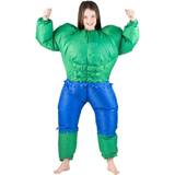 bodysocks Uppblåsbar Hulken Maskeraddräkt One size