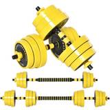 Weights on sale Homcom Barbell and Dumbbell 25KG Fitness Set