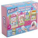 Draw-yourself Puzzles Puzzly Do My Sweet Shops Dubbl Puzzle 26 Pieces