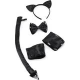 Bristol Novelty Adults Unisex Formal Cat Set (One Size) (Black)