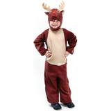 Bristol Novelty Toddlers Reindeer Costume (One Size) (Brown)