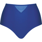 Curvy Kate Sheer Class High Waist Bikini Brief - Cobalt