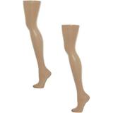 Wolford Nude 8 Den Tights 2-pack - Toffee