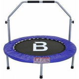 Fitness Trampolines Charles Bentley 40" Mini Exercise Trampoline with Handle