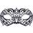 Bristol Novelties Filigree Patterned Metal Mask