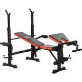 Exercise Benches Homcom Multi Function Adjustable Weight 59 Inch