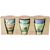 Other Cups Rice Small Melamine Cups Happy Cars Prints 6pcs