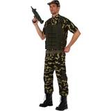 Th3 Party Costume for Adults Camouflage