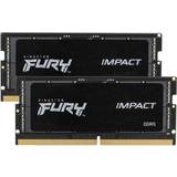 DDR5 RAM Memory Kingston Fury Impact SO-DIMM DDR5 4800MHz 2x16GB (KF548S38IBK2-32)