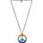 Widmann Rainbow Peace Necklace