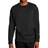 Champion Powerblend Fleece Crew C Logo Sweatshirt - Black
