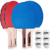 Table Tennis Set Instant Paddle Set 4Pcs
