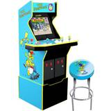 Preloaded Games Game Consoles ARCADE The Simpsons Home Arcade with Riser and Stool