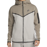 Sweaters Men's Clothing Nike Tech Fleece Full-Zip Hoodie - Olive Grey/Enigma Stone/Black