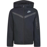 Hoodies Children's Clothing Nike Junior Tech Fleece Full Zip Hoodie - Black