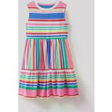 Dresses Children's Clothing Crew Clothing Stripe Tiered Hem Dress - Multi