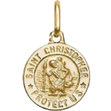 Charms & Pendants Anine Bing St Christopher Charm - Gold