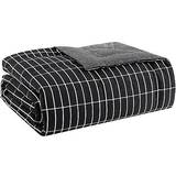 Blankets Marimekko Pieni Tiiliskivi Blankets Black (177.8x127cm)