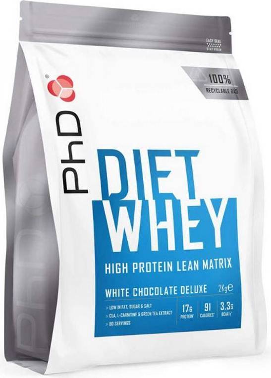 Phd diet whey 2kg PhD Nutrition Diet Whey Powder Vanilla 2kg