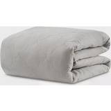 Weight Blankets Beautyrest Deluxe Quilted Cotton Full/Queen Weighted Blanket Grey Weight blanket 8.165kg Grey (177.8x152.4cm)